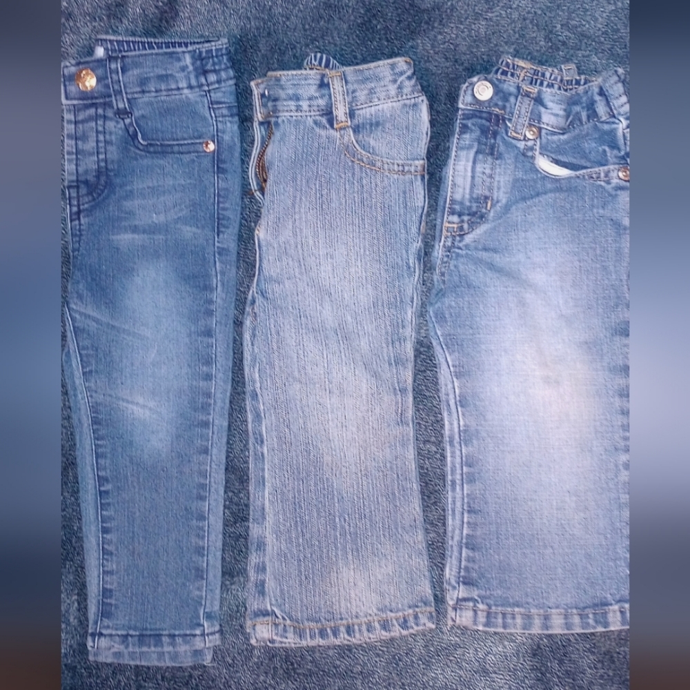Baby Girl Mixed Jeans Bundle Size 12-18 Months
